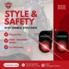 Hazard lights for motorcyles strobe light
