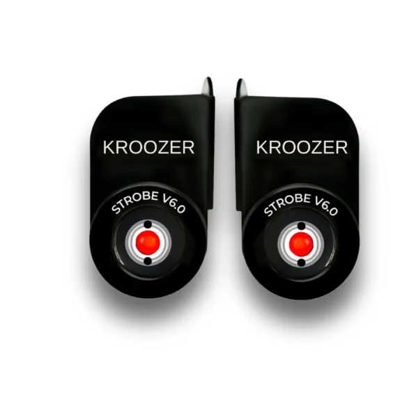 A pair of strobe lights for bikes, also known as aircraft lights, hazard lights