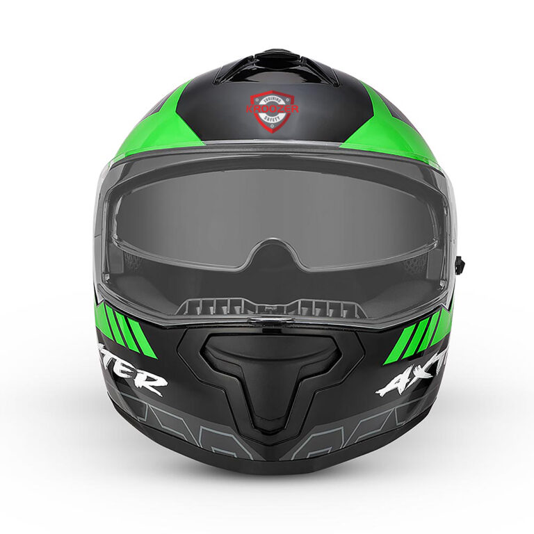 i-LLUXX BT D1 Bluetooth Helmet – Full Face with Inner Visor