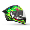 Axter D2 Glossy with inner visor full face