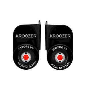 A pair of strobe lights for bikes, also known as aircraft lights, hazard lights